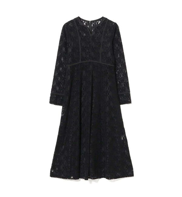 Ray BEAMS 「レース キーネック ワンピース」|ワンピース|