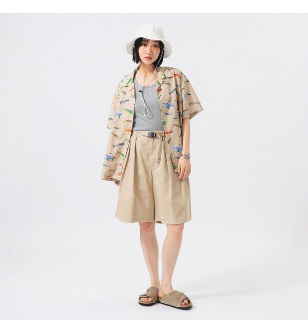 BEAMSBOY「【別注】Columbia / PFG 総柄シャツ」|シャツ・ブラウス|