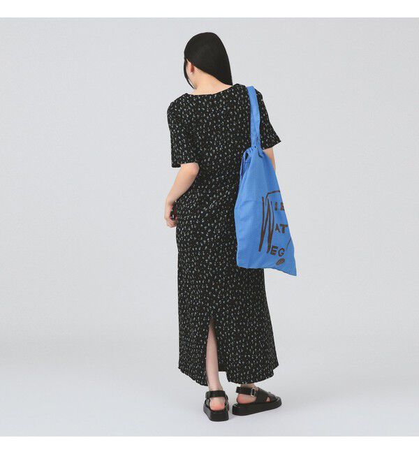 Ray BEAMS 「フラワー プリント カットアウト ワンピース」|ワンピース|