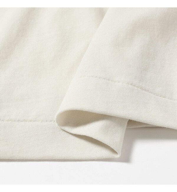 BEAMS SELECTION for WOMEN「ATON / フレスカヌバック オーバーサイズ プルオーバー」|Tシャツ・カットソー|