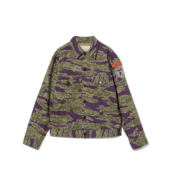 BEAMSBOY「テーラー東洋 / Tiger Camouflage Vietnam Tour Jacket &ldquo;7th COMM.&rdquo;」|ブルゾン・スタジャン|CAMOUFLAGE