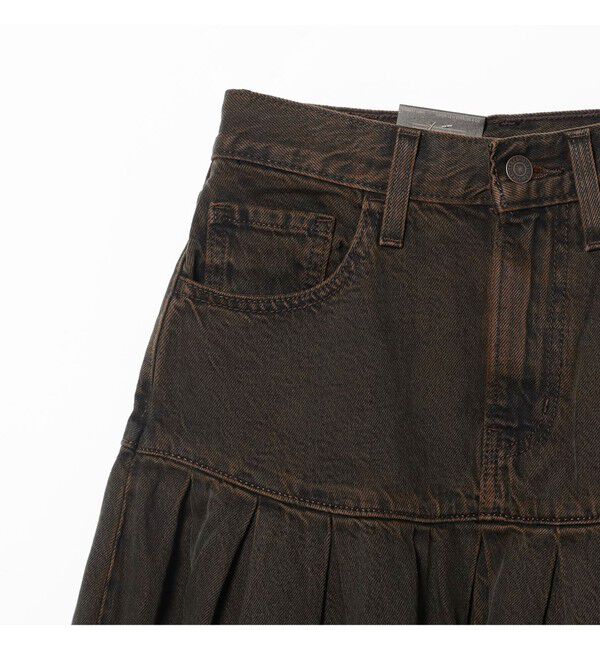 Ray BEAMS 「LEVI&rsquo;S(R) / York Pleated Skirt」|スカート|