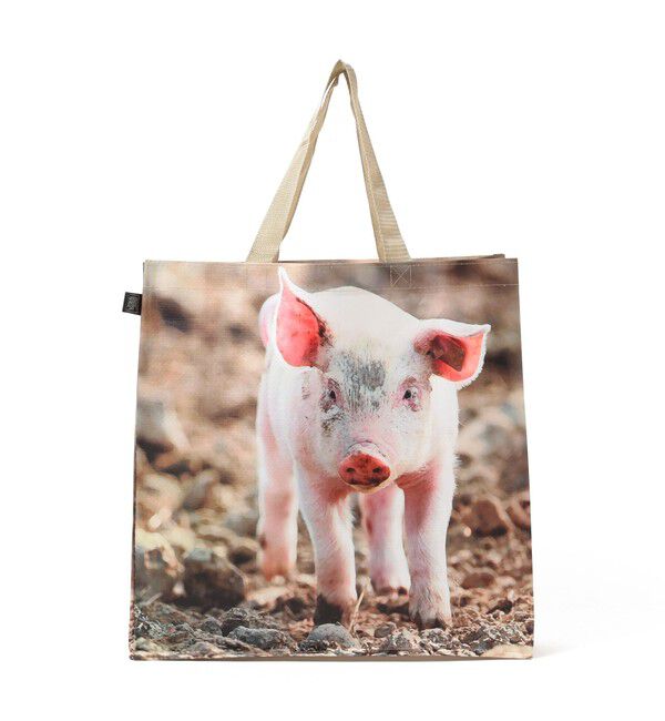 bPr BEAMS「Esschert Design / Shopping bag farm animals アニマル バッグ」|ポーチ|