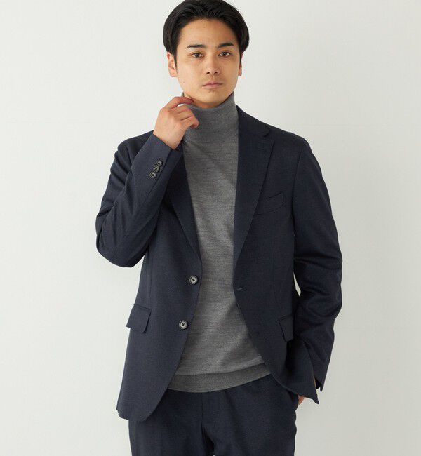 SHIPS Colors 「SHIPS Colors:〈洗濯機可能〉AVANT(R) ストレッチ ジャケット(セットアップ対応)」|テーラードジャケット|