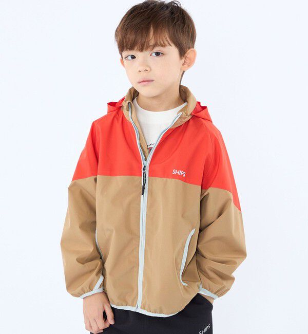 SHIPS KIDS「SHIPS KIDS:100～130cm /〈撥水/洗濯機可能〉フード付き ウィンドブレーカー」|その他|