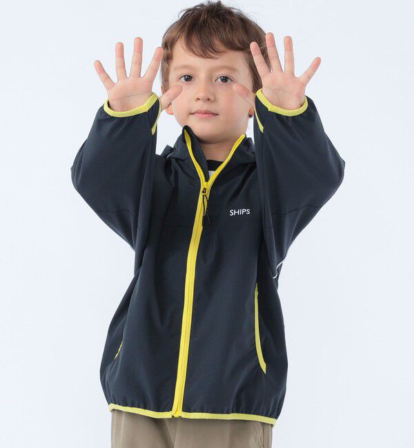 SHIPS KIDS「SHIPS KIDS:100～130cm /〈撥水/洗濯機可能〉フード付き ウィンドブレーカー」|その他|