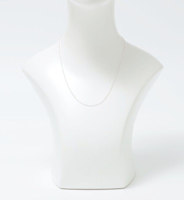 SHIPS「City Ambient Products: SILVER925 GROOVE OVAL CHAIN NECKLACE」|ネックレス|