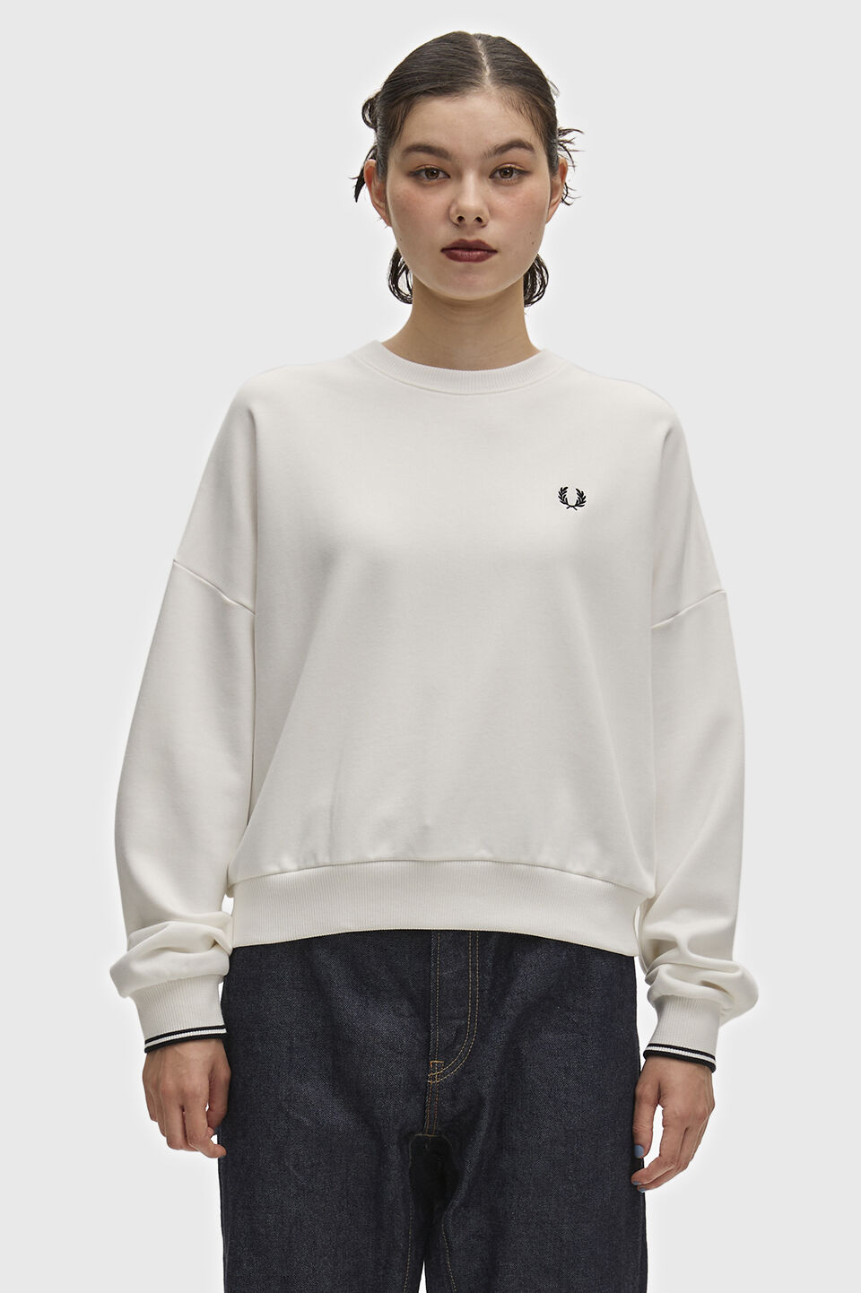 FRED PERRY 「FRED PERRY／Tipped Sweatshirt／ティップラインスウェットシャツ」|スウェット・ジャージ|