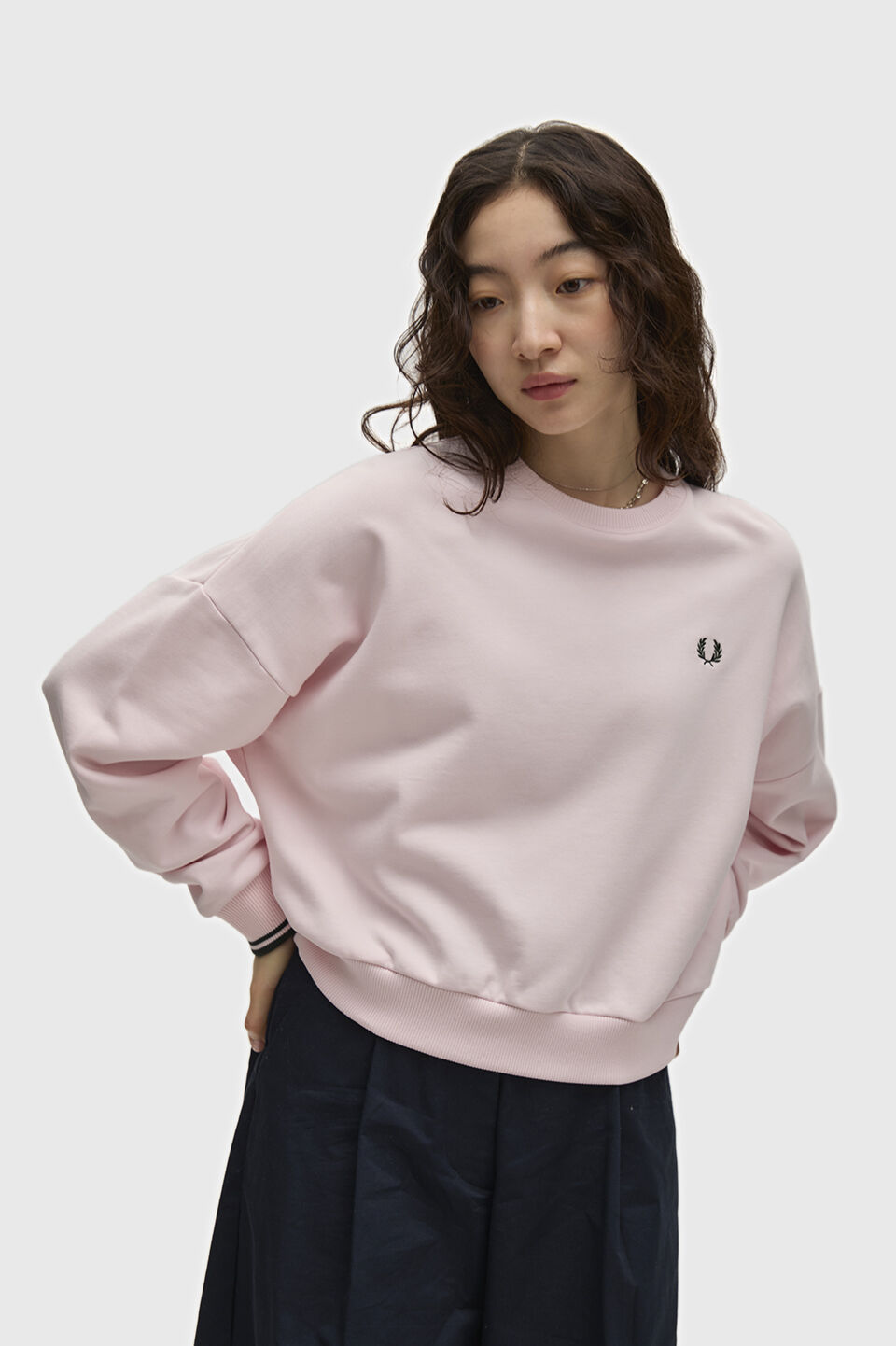 FRED PERRY 「FRED PERRY／Tipped Sweatshirt／ティップラインスウェットシャツ」|スウェット・ジャージ|