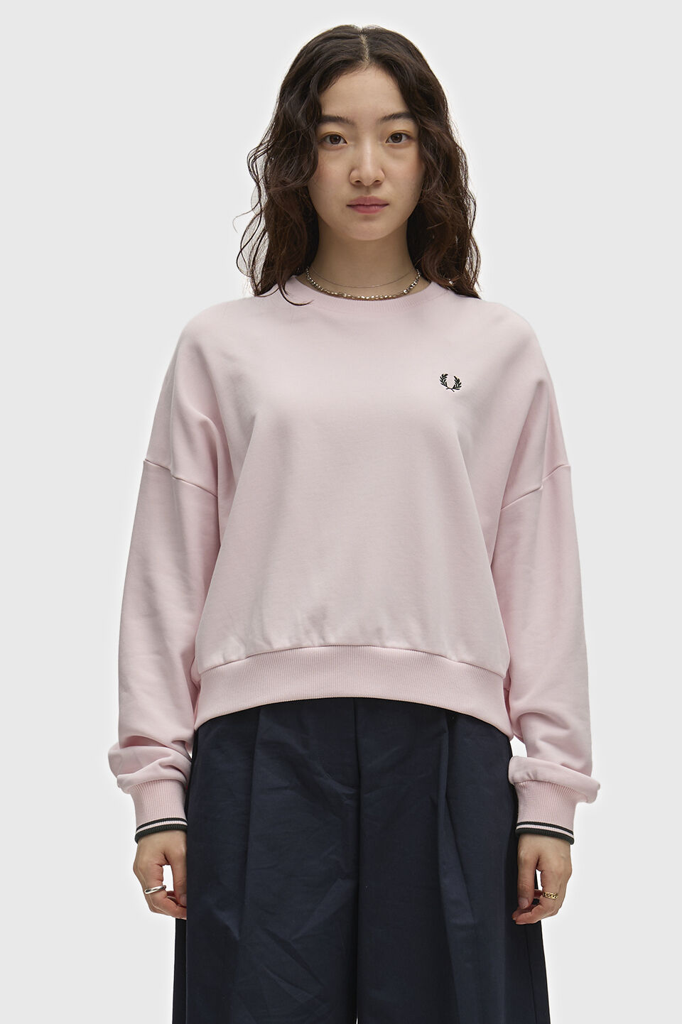 FRED PERRY 「FRED PERRY／Tipped Sweatshirt／ティップラインスウェットシャツ」|スウェット・ジャージ|