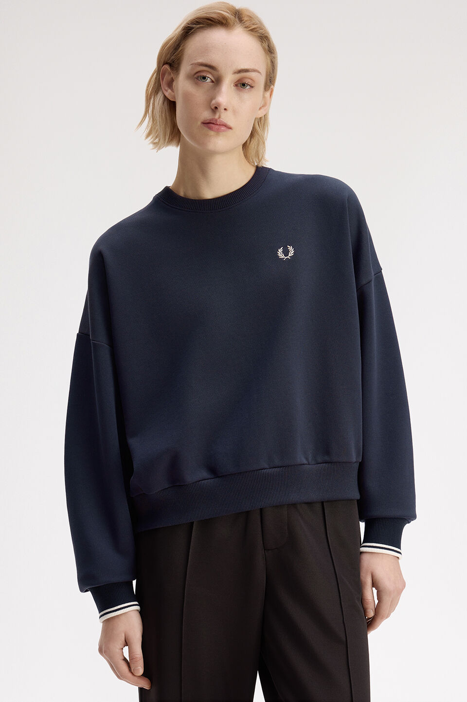 FRED PERRY 「FRED PERRY／Tipped Sweatshirt／ティップラインスウェットシャツ」|スウェット・ジャージ|