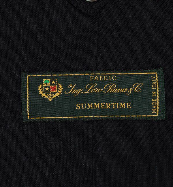 TOMORROWLAND MENS「ウールシルクリネン シングルブレステッド 2Bジャケット SUMMER TIME LORO PIANA」|テーラードジャケット|