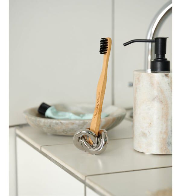journal standard Furniture「TOOTHBRUSH STAND　歯ブラシスタンド シルバー」|トイレタリー・ランドリーグッズ|