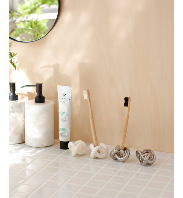 journal standard Furniture「TOOTHBRUSH STAND　歯ブラシスタンド シルバー」|トイレタリー・ランドリーグッズ|