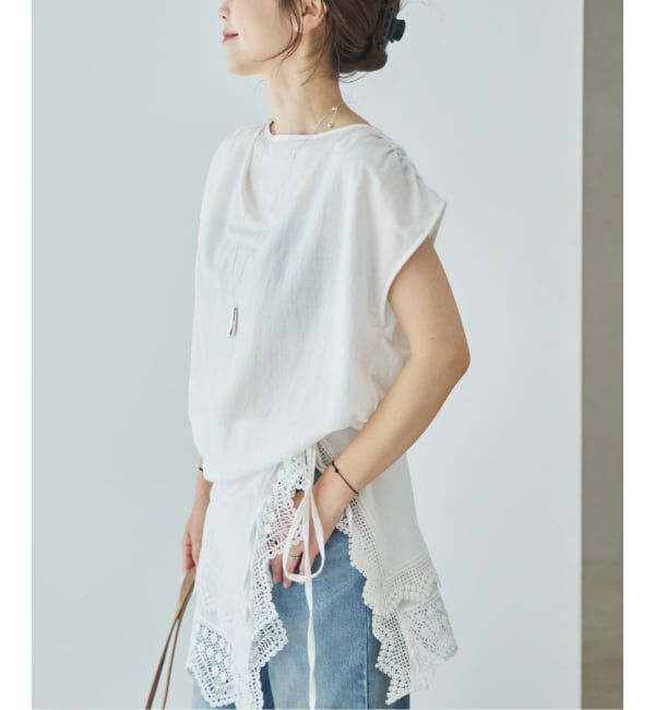 Plage「Sleeveless gather TEE」|Tシャツ・カットソー|