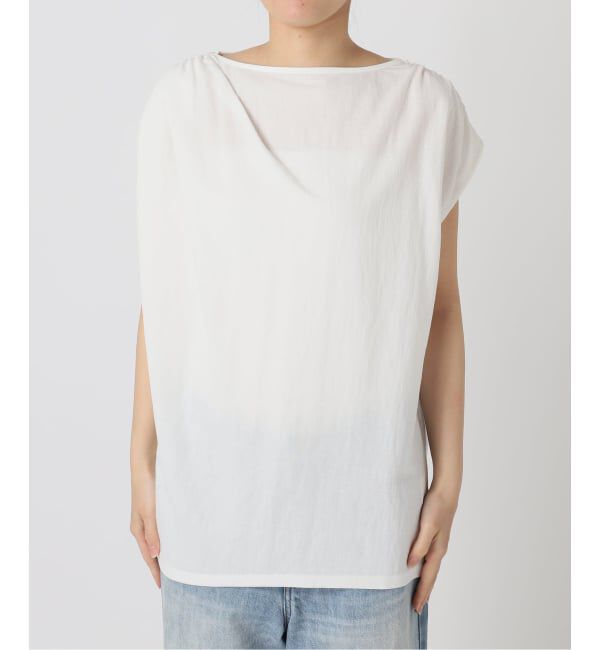 Plage「Sleeveless gather TEE」|Tシャツ・カットソー|