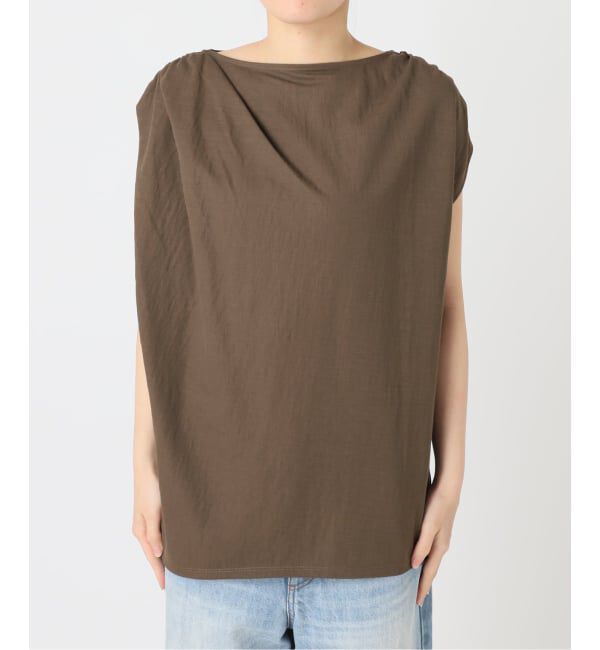 Plage「Sleeveless gather TEE」|Tシャツ・カットソー|