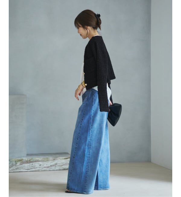 Plage「TWEED ニットジャケット」|その他|