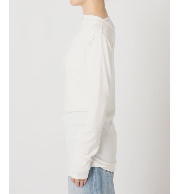 Plage「《予約》Tuck Drape ロンT」|Tシャツ・カットソー|
