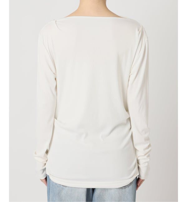 Plage「《予約》Tuck Drape ロンT」|Tシャツ・カットソー|