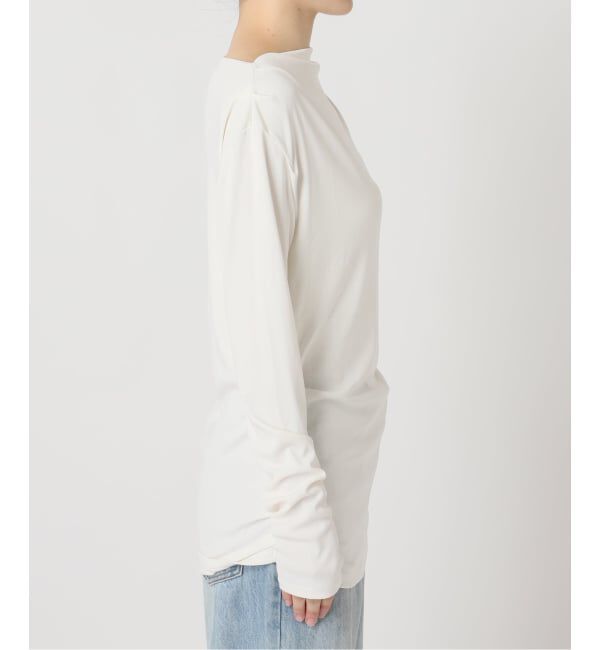 Plage「《予約》Tuck Drape ロンT」|Tシャツ・カットソー|