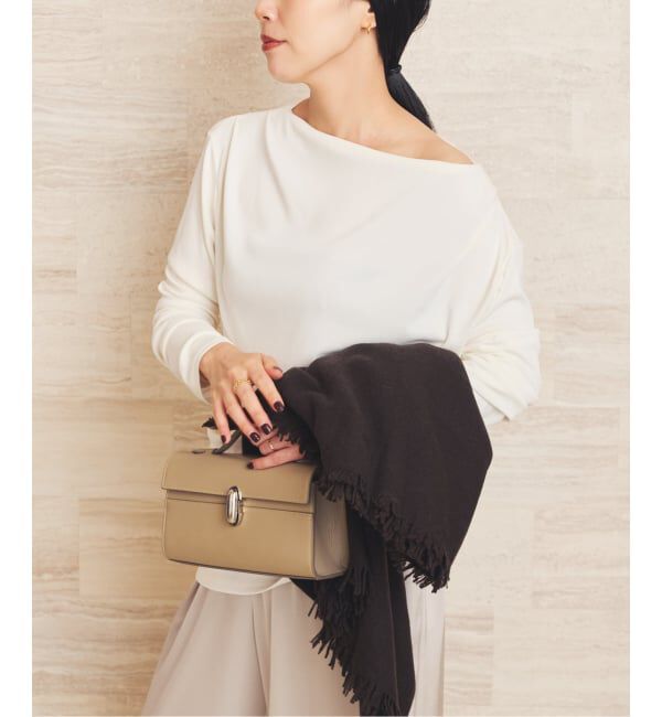 Plage「《予約》Tuck Drape ロンT」|Tシャツ・カットソー|