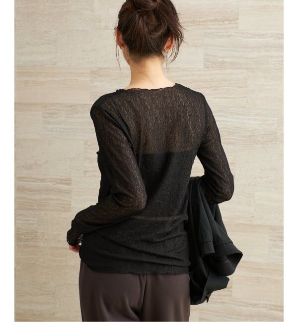 Plage「mesh lacy プルオーバー」|Tシャツ・カットソー|