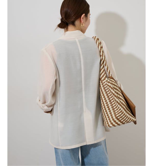 JOURNAL STANDARD relume「《追加2》シングルシアージャケット」|テーラードジャケット|