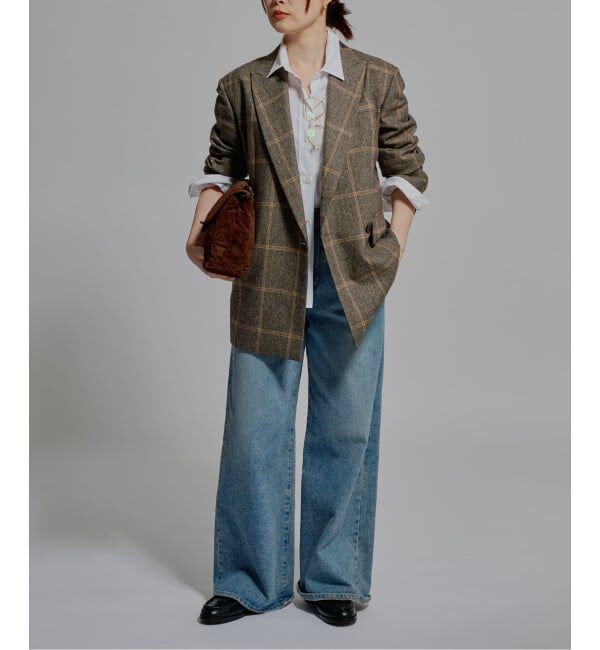 journal standard L'essage「《予約》L' ESSENTIAL BALLI チェックジャケット」|テーラードジャケット|