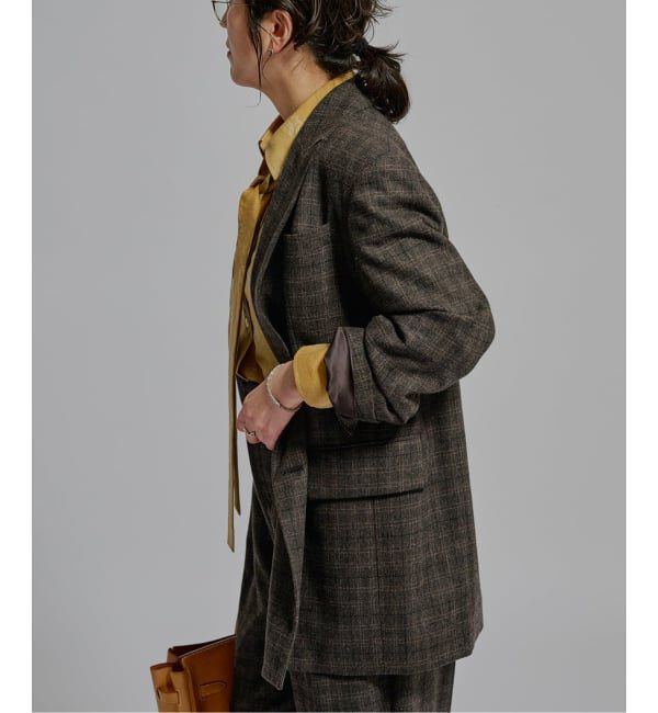 journal standard L'essage「《予約》L' ESSENTIAL BALLI チェックジャケット」|テーラードジャケット|