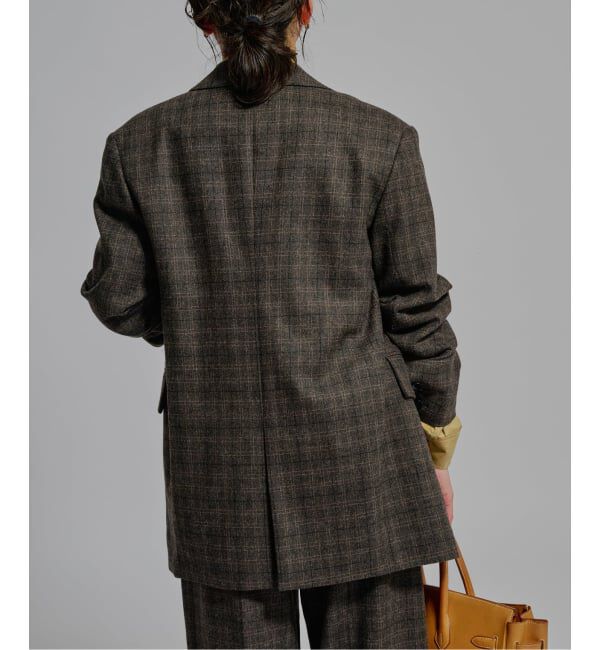 journal standard L'essage「《予約》L' ESSENTIAL BALLI チェックジャケット」|テーラードジャケット|