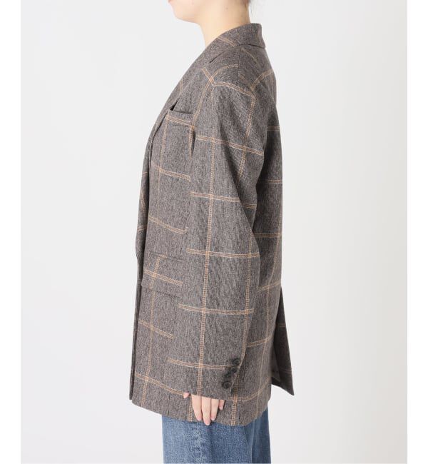journal standard L'essage「《予約》L' ESSENTIAL BALLI チェックジャケット」|テーラードジャケット|