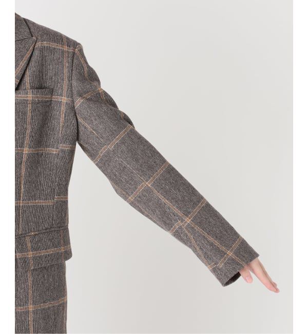 journal standard L'essage「《予約》L' ESSENTIAL BALLI チェックジャケット」|テーラードジャケット|