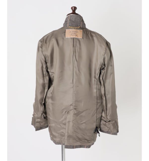 journal standard L'essage「《予約》L' ESSENTIAL BALLI チェックジャケット」|テーラードジャケット|