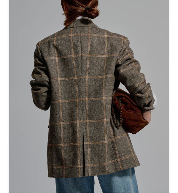 journal standard L'essage「《予約》L' ESSENTIAL BALLI チェックジャケット」|テーラードジャケット|