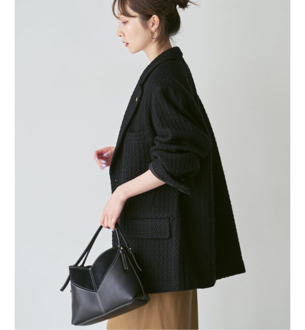 NOBLE「《NOBLE別注》COUTURE D'ADAM BIG JK Single/Italian Tweed」|テーラードジャケット|