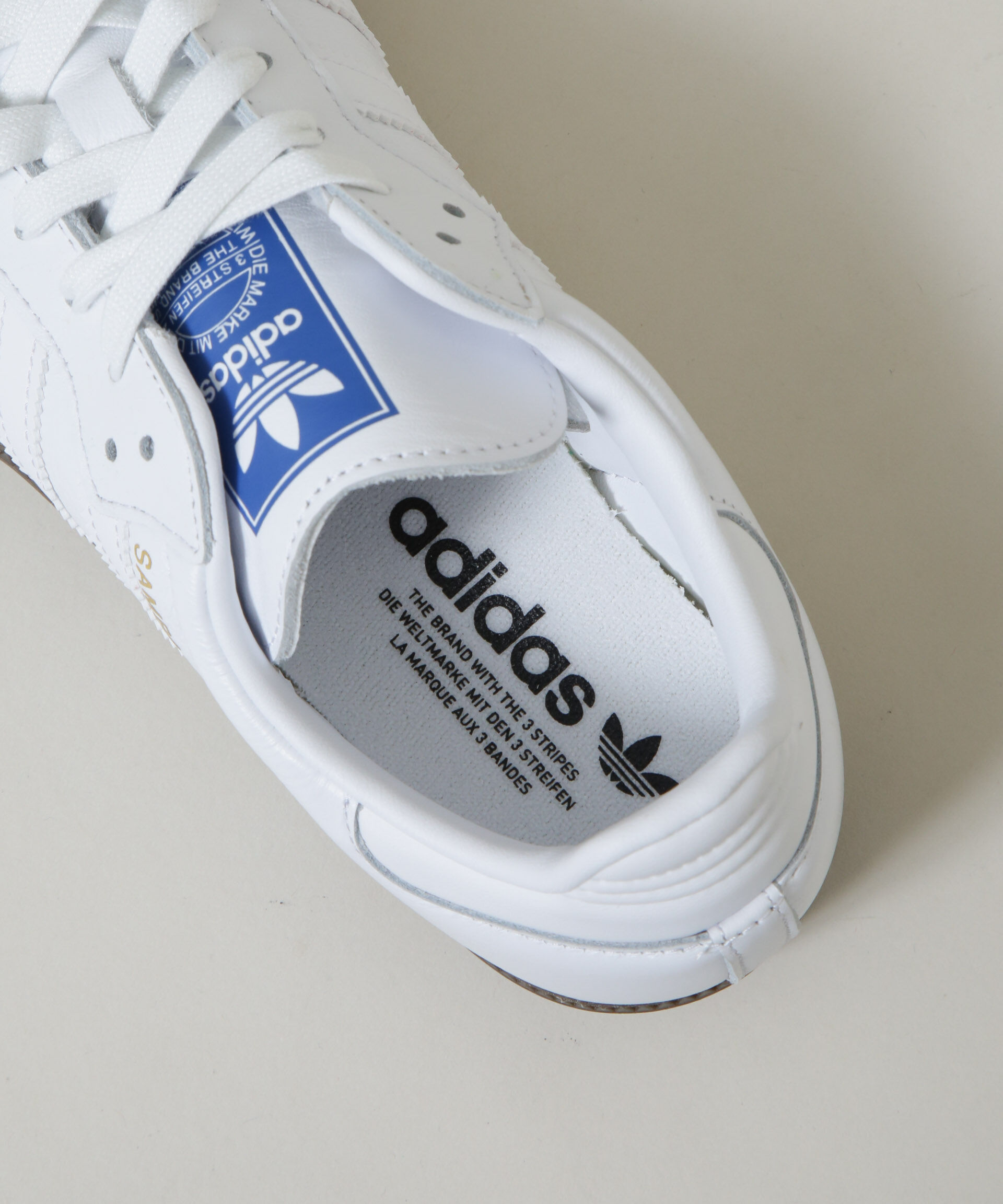 NANO universe「adidas/SAMBA OG WHITE」|スニーカー|
