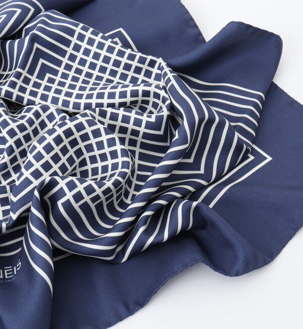 NOLLEY'S sophi「【AENEIS/エイネス】MINIMAL ILLUSION SILK SCARF & SHAWL」|ストール|