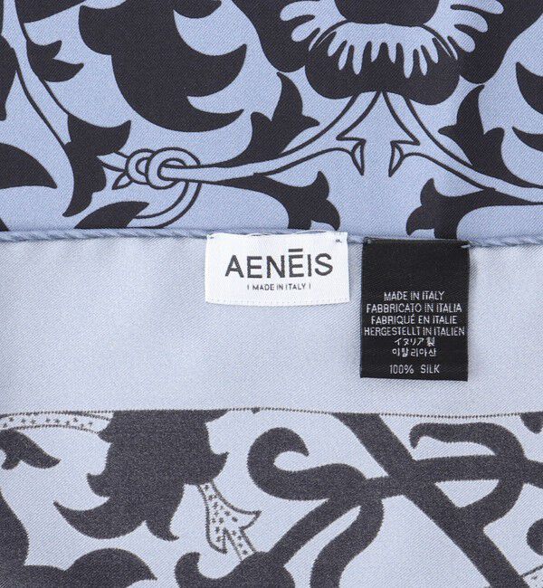 NOLLEY'S sophi「【AENEIS/エイネス】 MUR FLORAL SILK SCARF 90」|ストール|