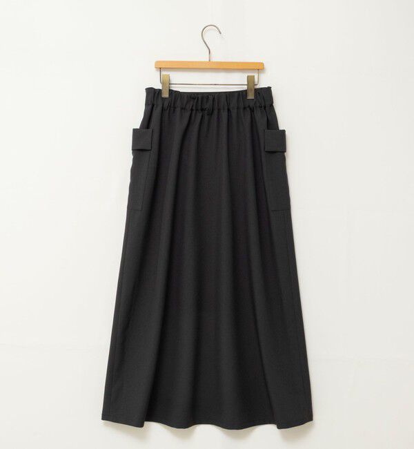 Rie Miller「《セットアップ対応/撥水》サイドポケットAラインロングスカート」|スカート|