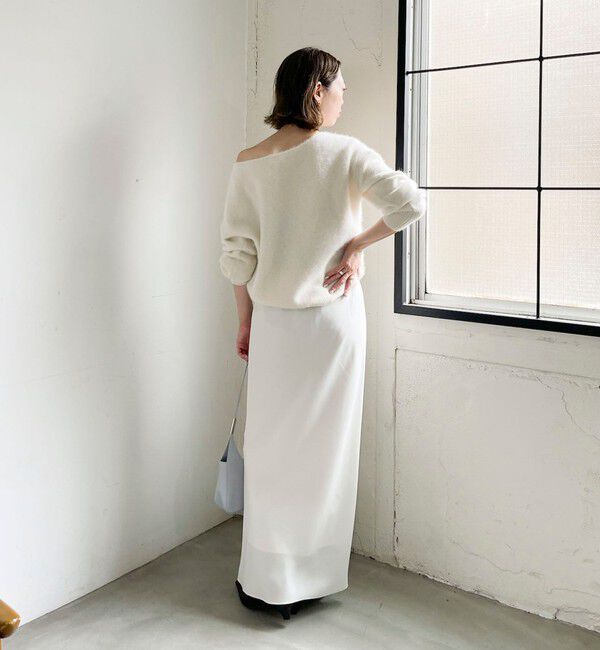 NOLLEY'S sophi「ウール混へアリー2WAYプルオーバー」|ニット・セーター|