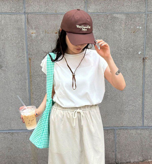 fredy emue「シルケットフレンチタックTシャツ」|Tシャツ・カットソー|