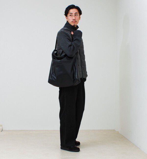 GLOSTER「【Un coeur/アンクール】DRAPE ONE SHOULDER ドレープワンショルダーバッグ」|ショルダー・メッセンジャー|