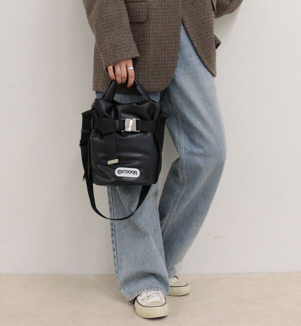 fredy emue「【OUTDOOR PRODUCTS】合皮2wayベルトトートバッグSS」|ショルダー・メッセンジャー|