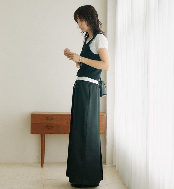  「【A・MONN】【セット着用可】tank KNIT」|ニット・セーター|