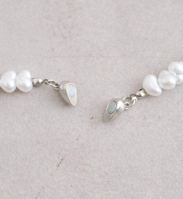  「Lara パール&times;スカーフネックレス」|リング|