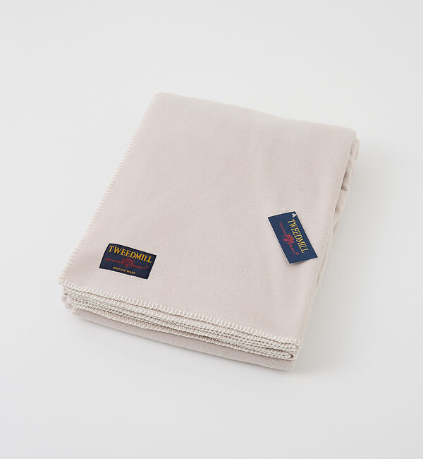 collex「【一部別注】【TWEEDMILL/ツイードミル】 フリースブランケット145&times;2」|ブランケット|ベージュ