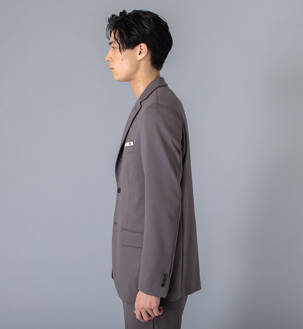 ABAHOUSE「【セットアップ対応/FLEX JACKET】バックメッシュ モクロディー ジャケ」|テーラードジャケット|