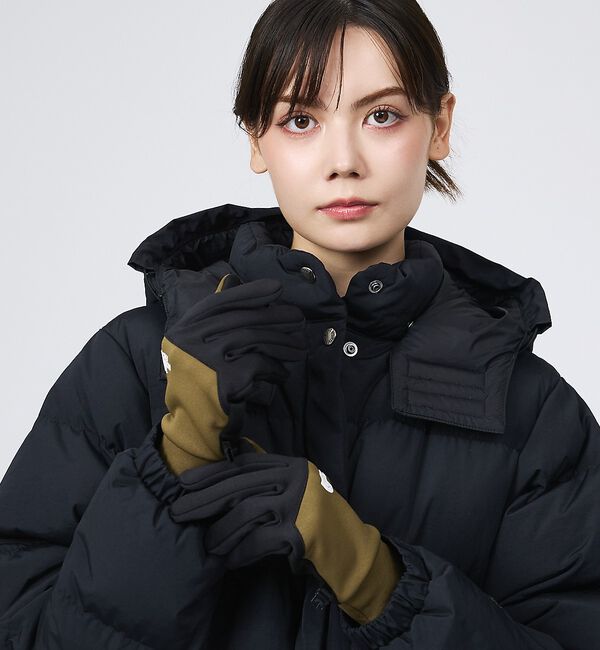 ABAHOUSE「【THE NORTH FACE / ザ・ノースフェイス】イーチップグローブ/」|手袋|ダークベージュ
