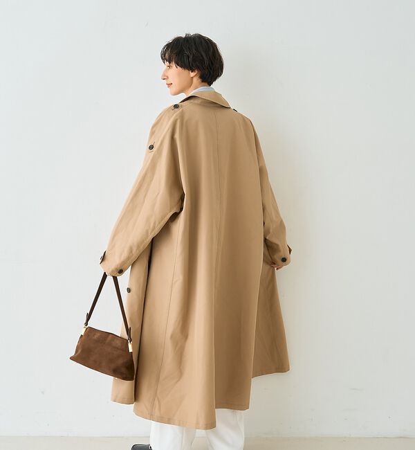 Rouge vif「【2サイズ展開】撥水NEWロングトレンチコート」|トレンチコート|